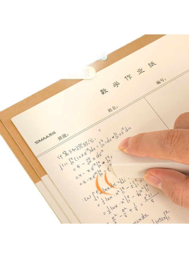 Simaa [Lowest Price Online] Simaa 3-Pack English Homework Paper With Alphabet And Pinyin, Student Practice Notebook, English Book, 16K 22 Sheets, High School Student Learning Essential - Image 2