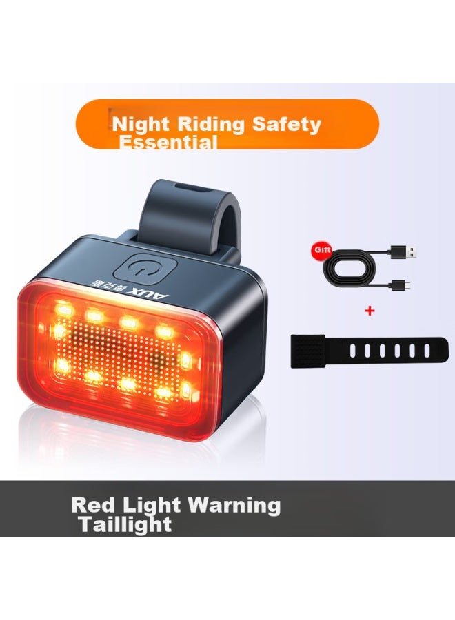Oaks Aux Bicycle Light, High-intensity Night Riding Tail Light, Mountain And Road Flashlight, Waterproof Cycling Equipment, Warning Light - Image 2