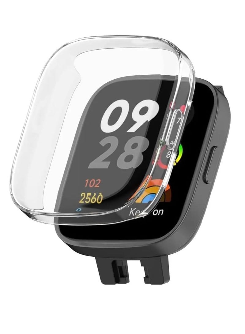 Case Compatible with Xiaomi Redmi Watch 3 (Not Fit Watch 3 Active) Protective Case, Flexible TPU Full Protection Screen Protector Cover... - Image 1