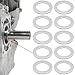 WNOOENG Clutch Spacer Shim for Mini Bike Go Kart 34 Shaft for Coleman CT200U BT200X KT196 Baja MB165 Massimo MB200 Predator 212cc 65hp GX160 GX200 Engine 30 Series Torque Converter Shim - Image 2
