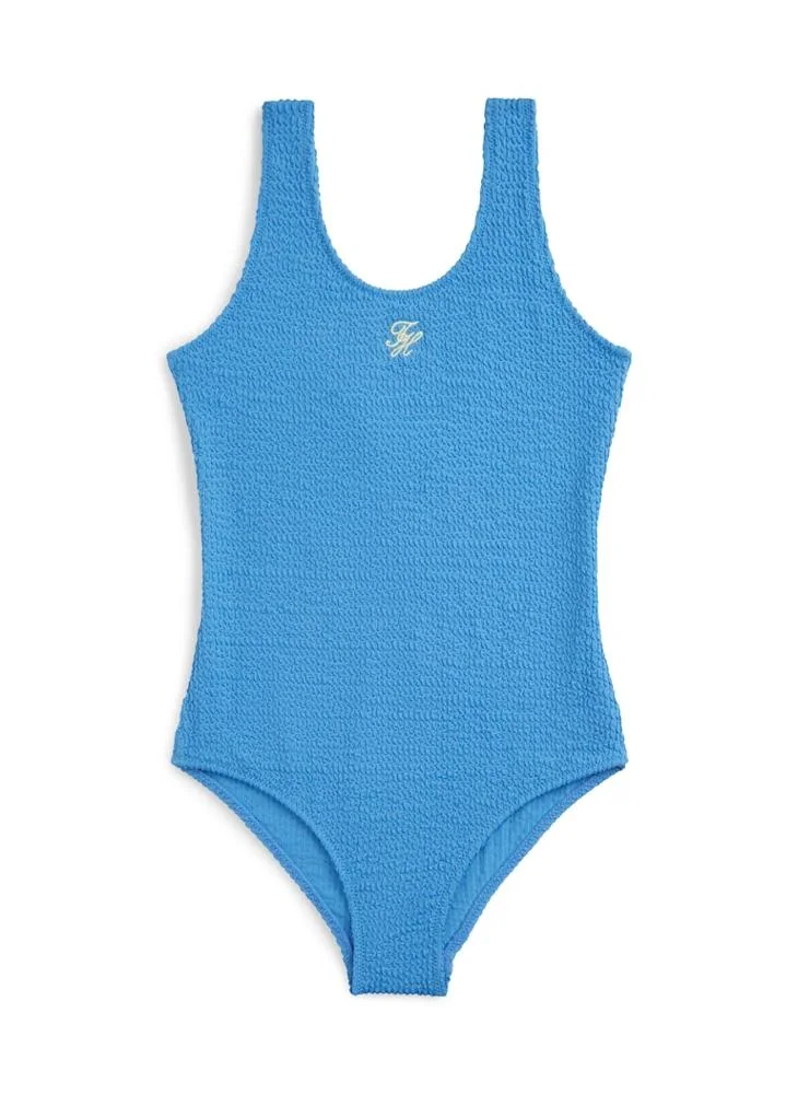 TOMMY HILFIGER Kids Global Shoulder Swimsuit