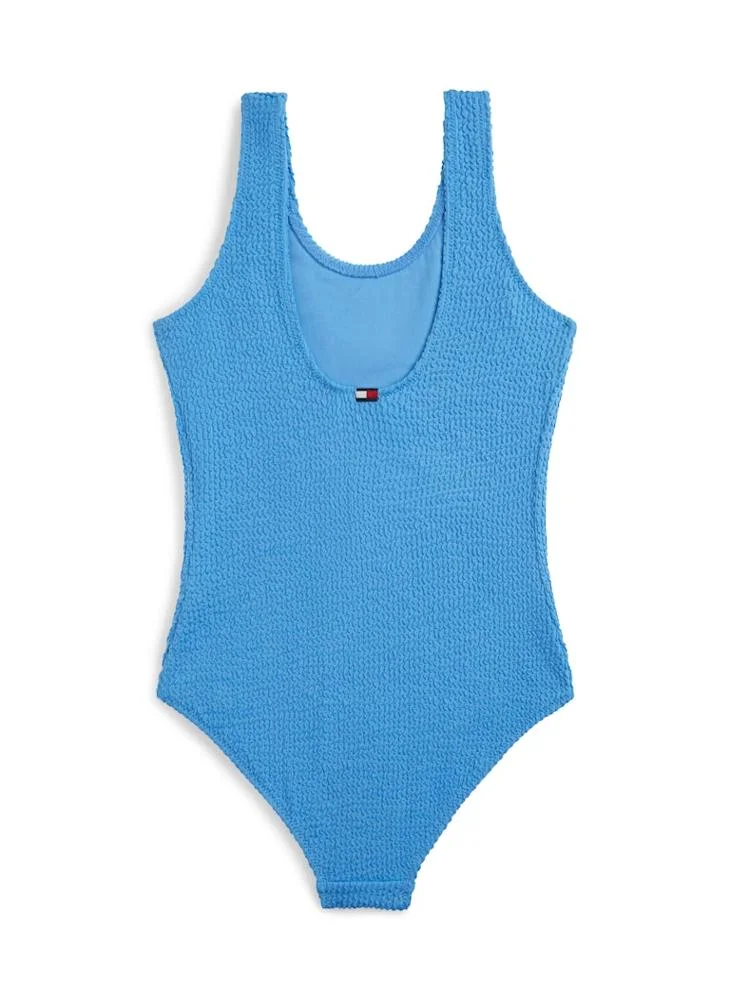 TOMMY HILFIGER Kids Global Shoulder Swimsuit