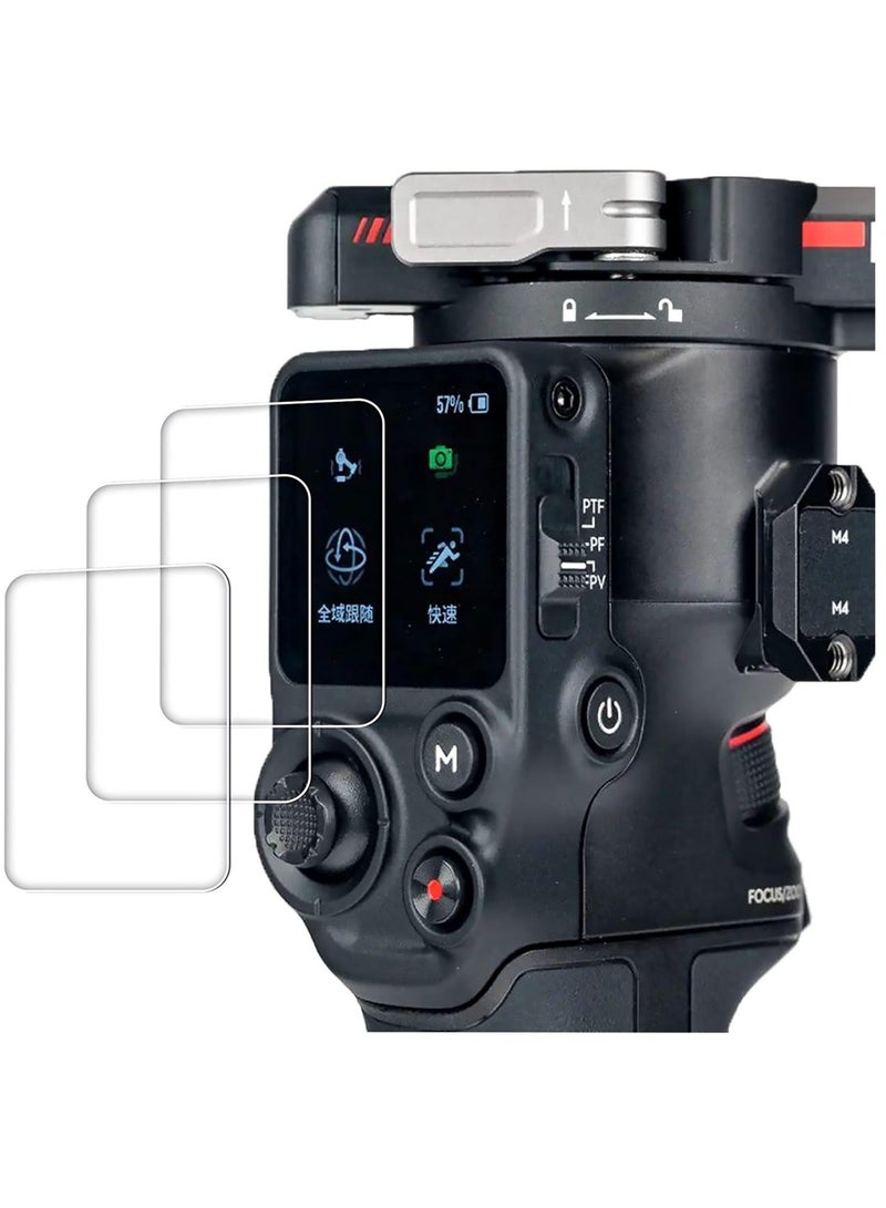 Captaintech Fit for DJI RS3 / RS 3 Pro Camera Handheld Gimbal Stabilizer Screen Protector, Tempered Glass Film for DJI RS3 / RS 3 Pro Camera Handheld Gimbal Stabilizer - Image 1