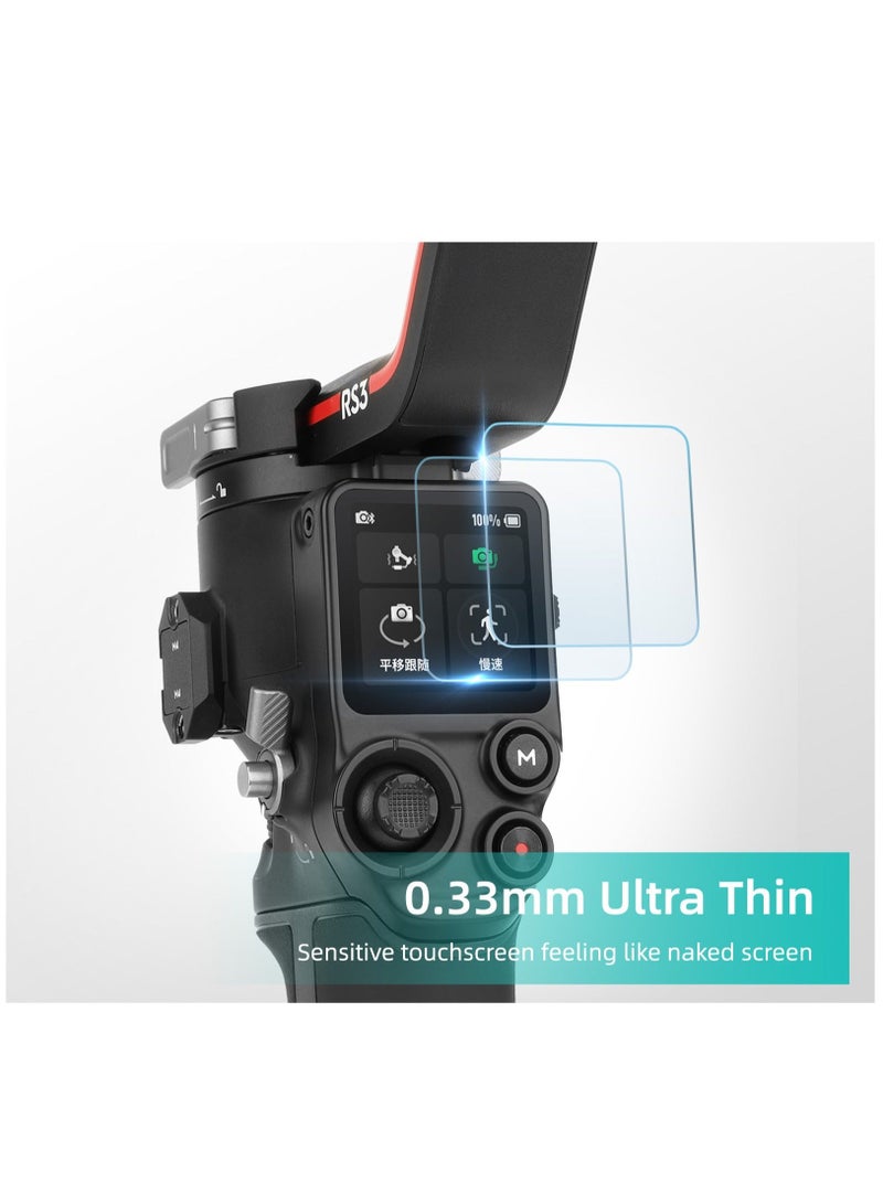 Captaintech Fit for DJI RS3 / RS 3 Pro Camera Handheld Gimbal Stabilizer Screen Protector, Tempered Glass Film for DJI RS3 / RS 3 Pro Camera Handheld Gimbal Stabilizer - Image 4