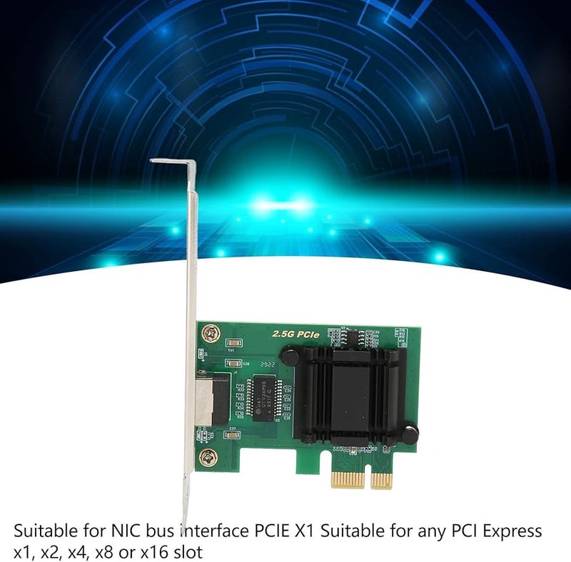 2 5Gb Single Port PCIe Network Card with Heat Sink for Gaming PC and Server - Image 4