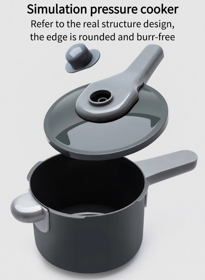 جني ثروة مجموعة ألعاب مطبخ للأطفال مكونة من 59 قطعة، مجموعة ألعاب التمثيل للأولاد والبنات، لعبة تقطيع الفاكهة، لعبة الطبخ المحاكاة - Image 2