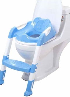 Gonice Portable And Convenient Kids Toilet Seat Potty Chair With Adjustable Ladder  - Image 3