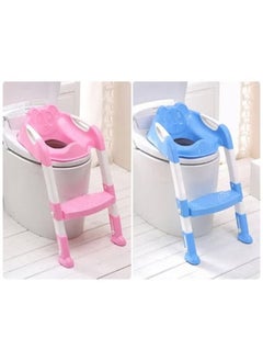 Gonice Portable And Convenient Kids Toilet Seat Potty Chair With Adjustable Ladder  - Image 2