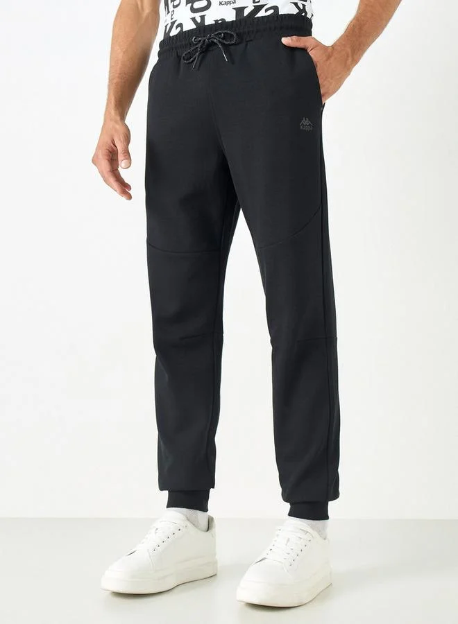 Kappa Joggers with Drawstring Closure and Zip Pockets