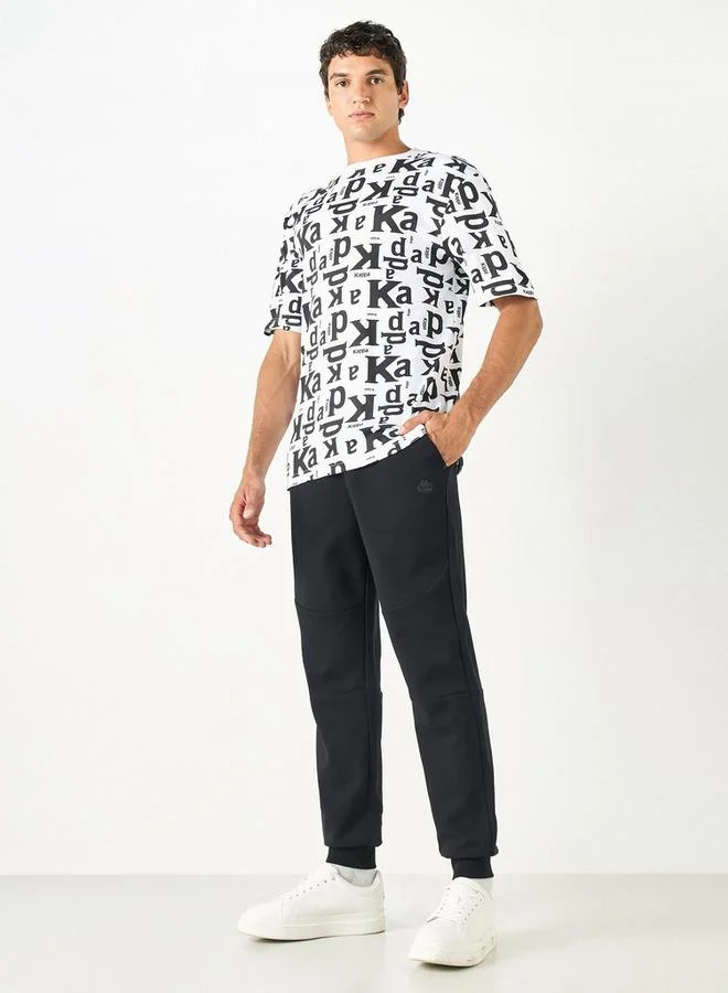 كابا بنطلون رياضي سادة برباط إغلاق وجيوب من كابا