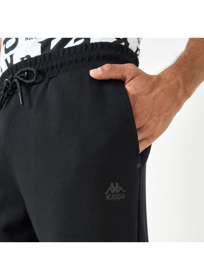 Kappa Kappa Solid Joggers with Drawstring Closure and Pockets  - Image 4