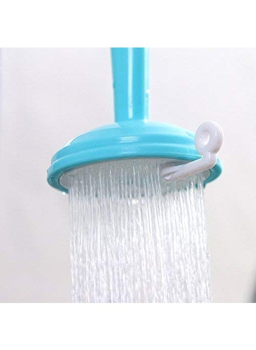 Generic PallRin 360 Adjustable Rotating flexible removable Swivel water saving PVC sprinklersplashshowersprayer nozzle filter Regulator FaucetTapValveaerator 25mmKitchen SinkBathroomRandom Color1No  - Image 3