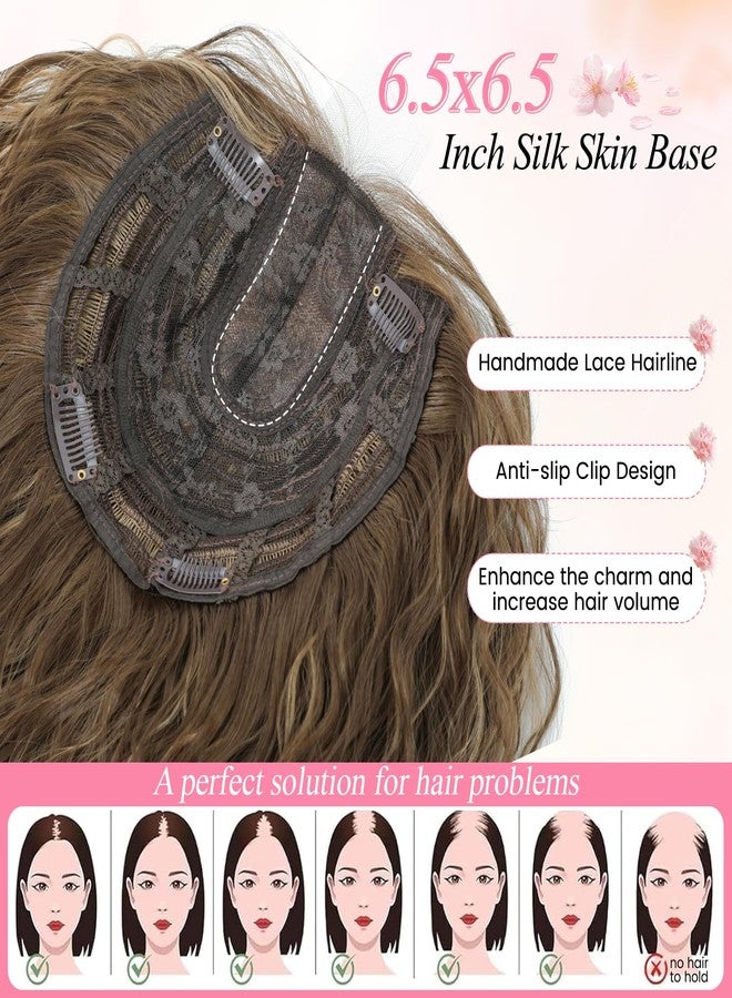 PANEWAY Curly Hair Topper Lightweight, Natural-Looking Hairpiece for Women, Easy Clip-In Hair Extensions for Instant Volume & Coverage - Image 4