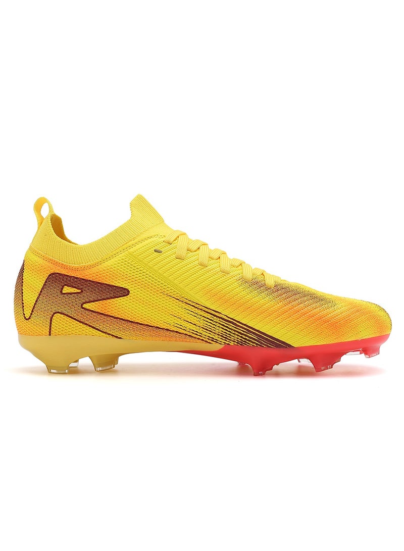 Kids Soccer Shoes AG FG Long Spikes Boys and Girls Low-Top Students Game Sports Training Soccer Cleats Shoes