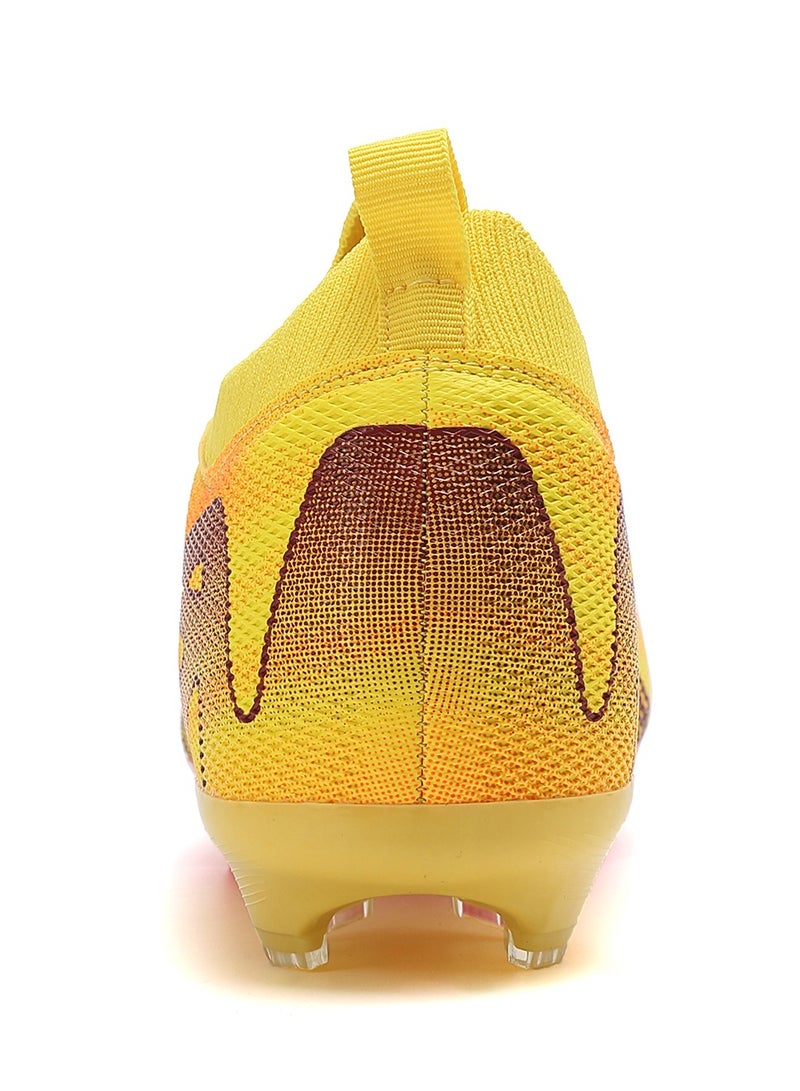 Kids Soccer Shoes AG FG Long Spikes Boys and Girls Low-Top Students Game Sports Training Soccer Cleats Shoes