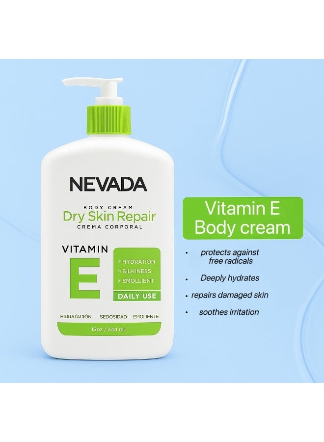 Dry Skin Repair Vitamin E Body Cream Nevada 444ml