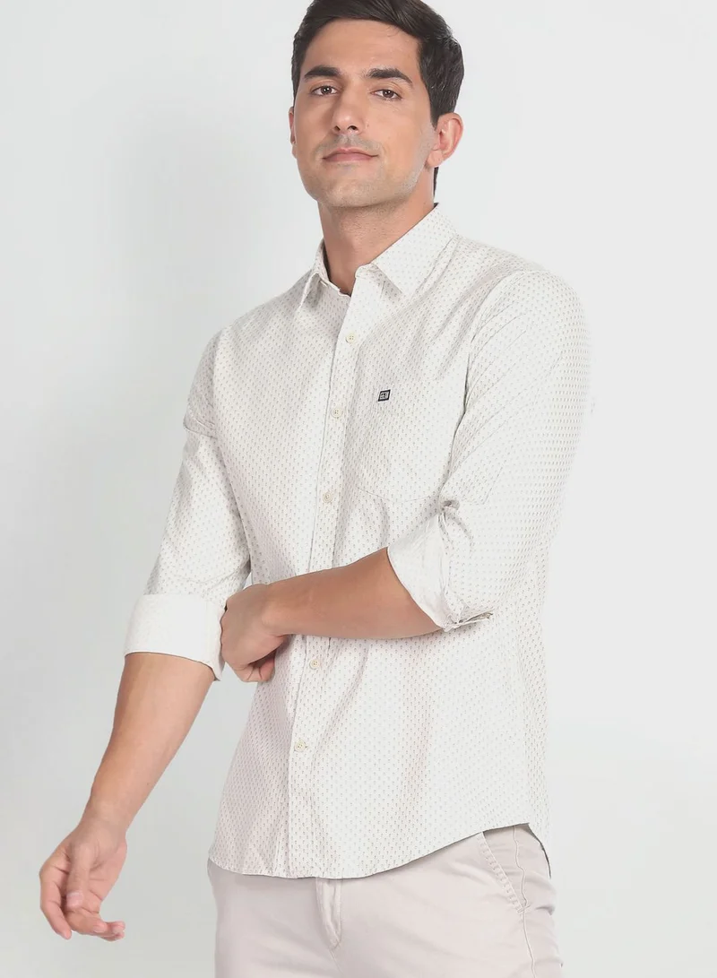 Arrow Printed Regular Fit Shirt