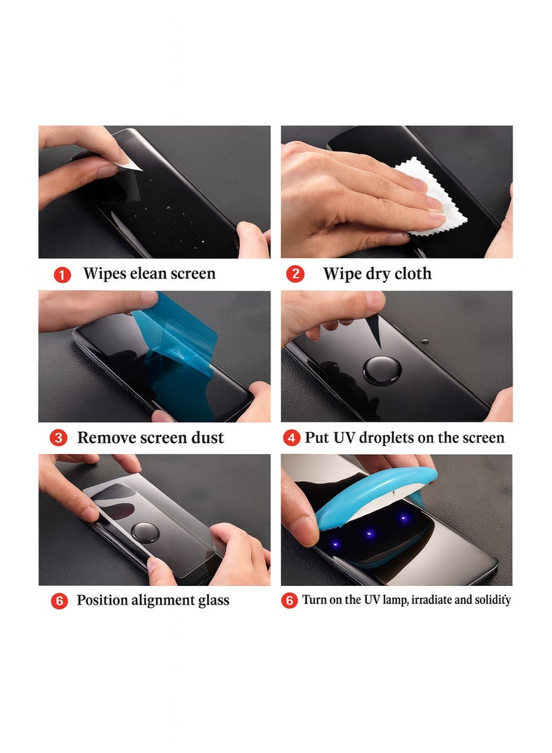 UV Screen Protector for Infinix Note 50S – Safety & Protection Against Daily Drops and Scratches with HD Clarity and Smooth Touch Feel - Image 4