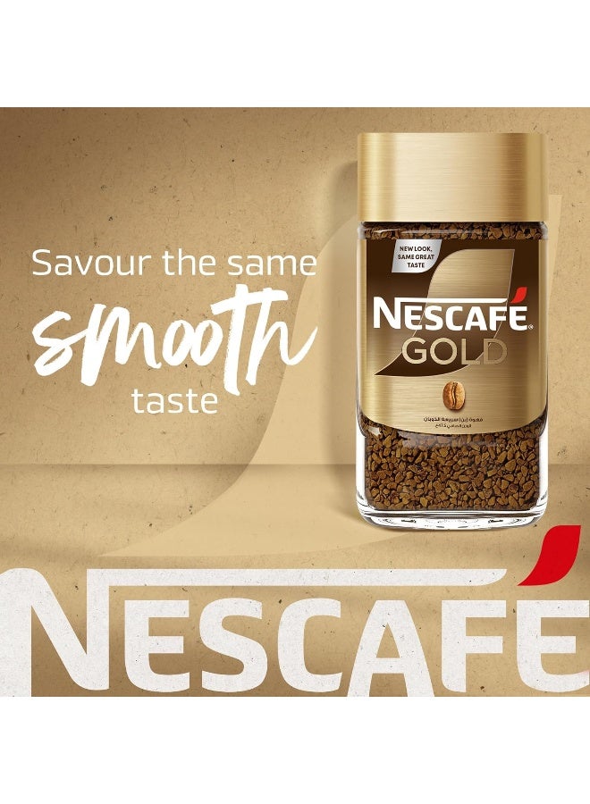 Nescafe Gold Dark Roast Instant Soluble Coffee 47.5g 47.5ggrams Single - Image 1