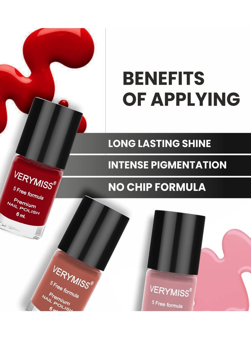 VERYMISS VERYMISS PREMIUM NAIL POLISH CLASSIC COLLECTION 6ml True Love  - Image 4