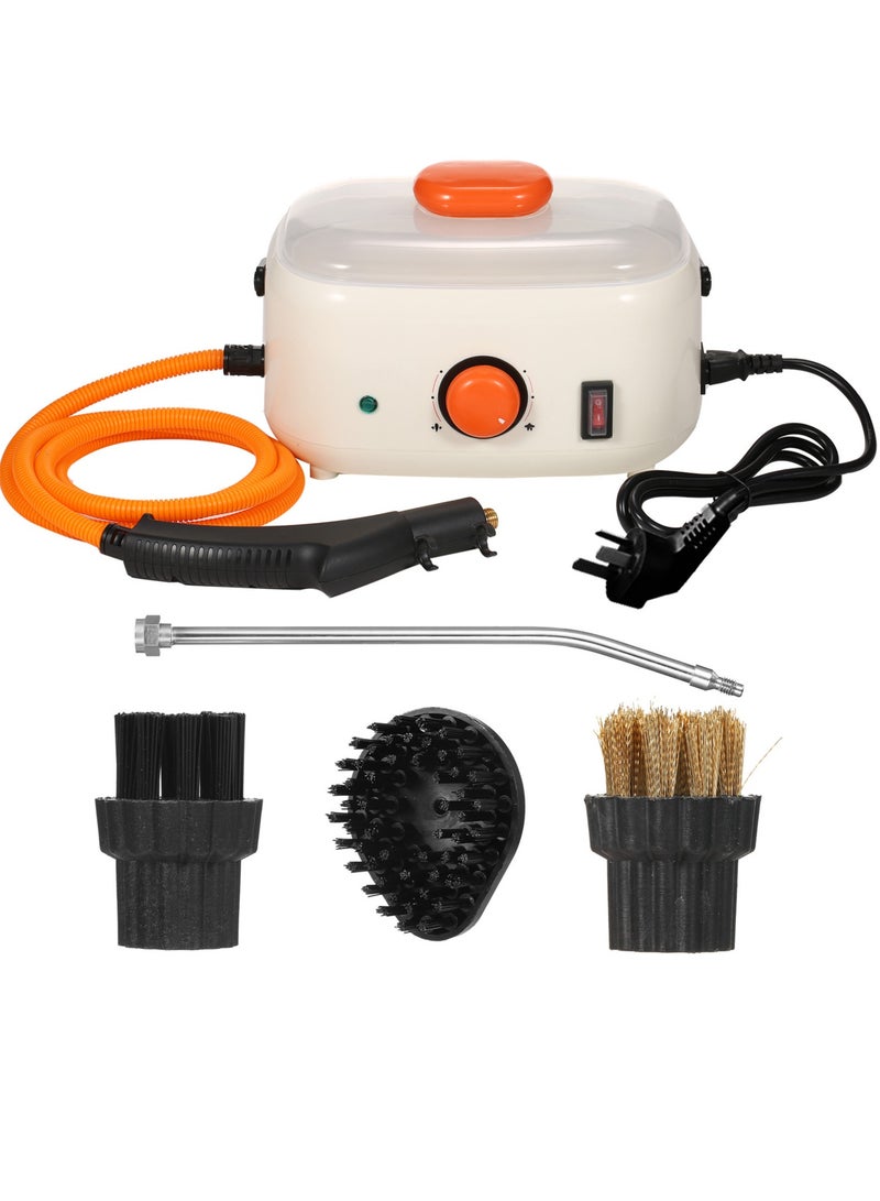 2500W Portable Handheld Steam Cleaner High Temperature Pressurized Steam Cleaning Machine with Brush Heads for Kitchen Bathroom Air Conditioner Refrigerator - Image 2