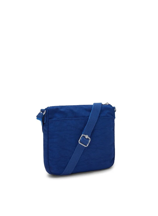kipling Small Crossbody Female Deep Sky Blue Sebastian