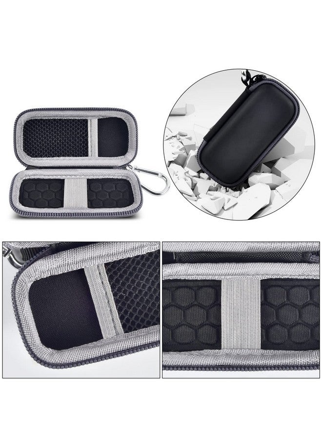 GWCASE حافظة لمراقب معدل ضربات القلب متوافقة مع Alivecor Kardiamobile Ekg الشخصية / لـ Alivecor Kardiamobile 6L / لـ Sec مراقب القلب. حافظة تخزين تناسب منظم الحبوب باللون الأسود (علبة فقط) - Image 4