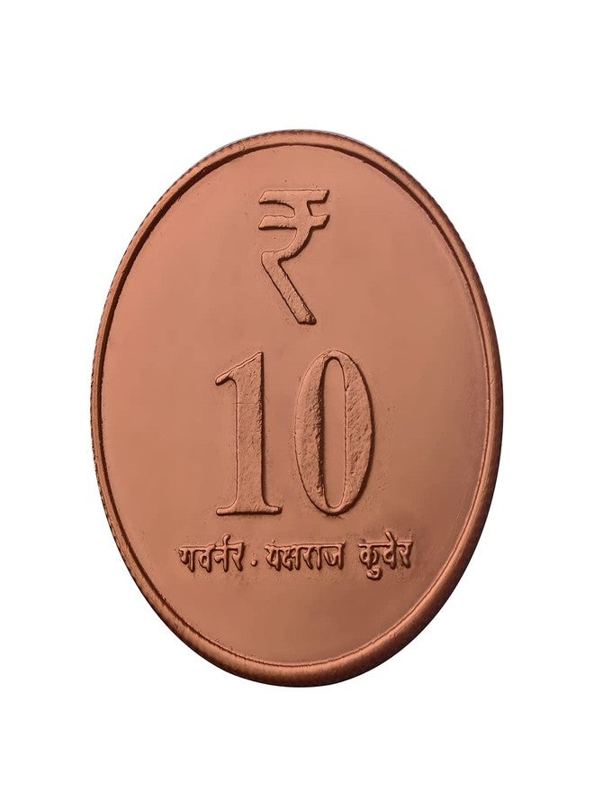 Pray Everyday Shiv Parvati Ji Copper Coin Set (Set of 7) | Divine Copper Coins | Spiritual & Religious Coins - Image 5