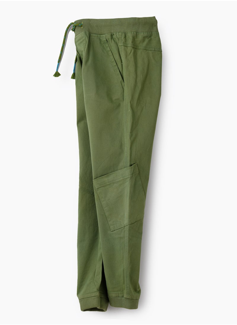 JAM Boys Woven Cotton Cargo Jogger Pants  - Image 3