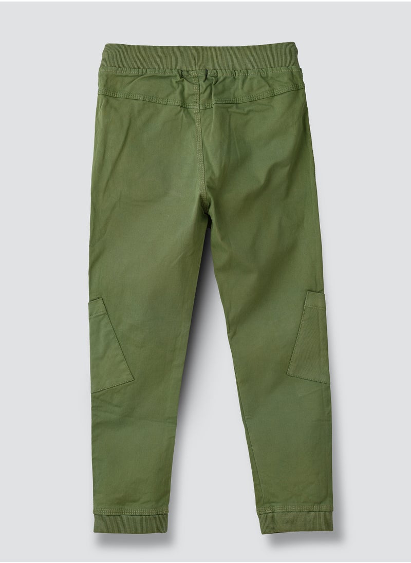 JAM Boys Woven Cotton Cargo Jogger Pants  - Image 2