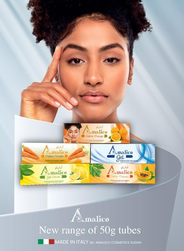 AMALICO Cream Papaya Dermatological Treatment 50 g - Image 2