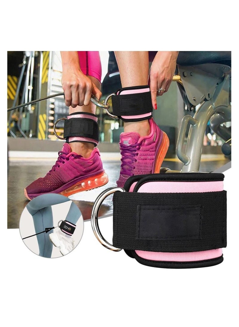 Rock Pow Fitness Padded Ankle Straps for Cable Machines for Kickback  - Image 3
