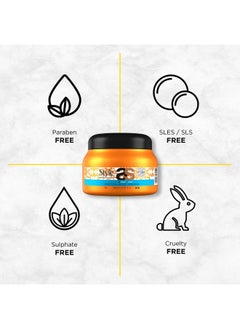 style aromatherapy STYLE AROMATHERAPY Professional Moroccan Argan Argan Oil Hair Mask 200 Ml | Moroccan Argan Hair Treatment Mask For Dry, Dull & Frizzy Hair, 1 Count  - Image 3