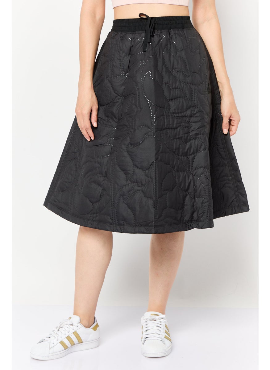 Adidas Women Sportswear Fit Outdoor Skirts, Black  - Image 1