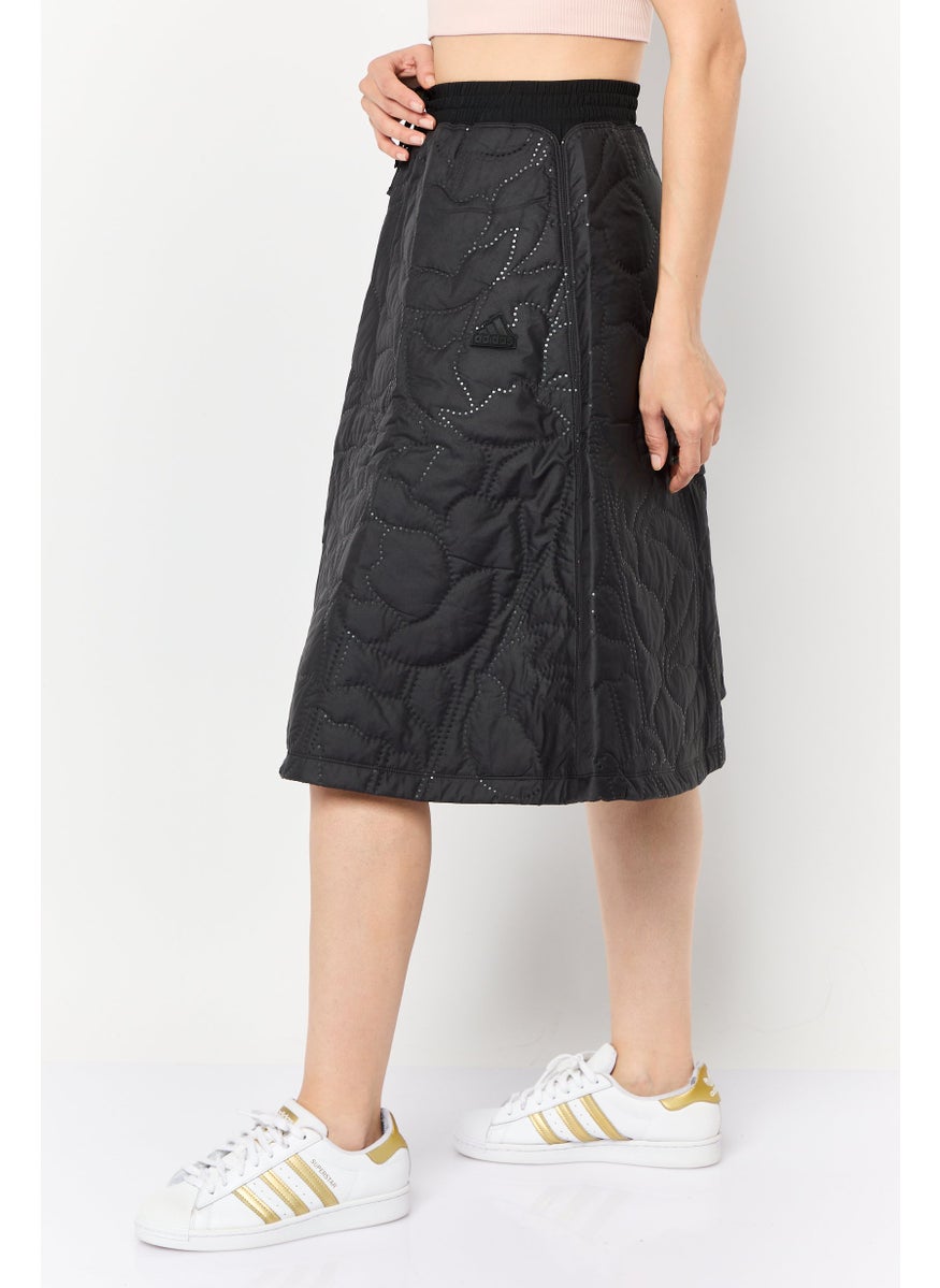 Adidas Women Sportswear Fit Outdoor Skirts, Black  - Image 3