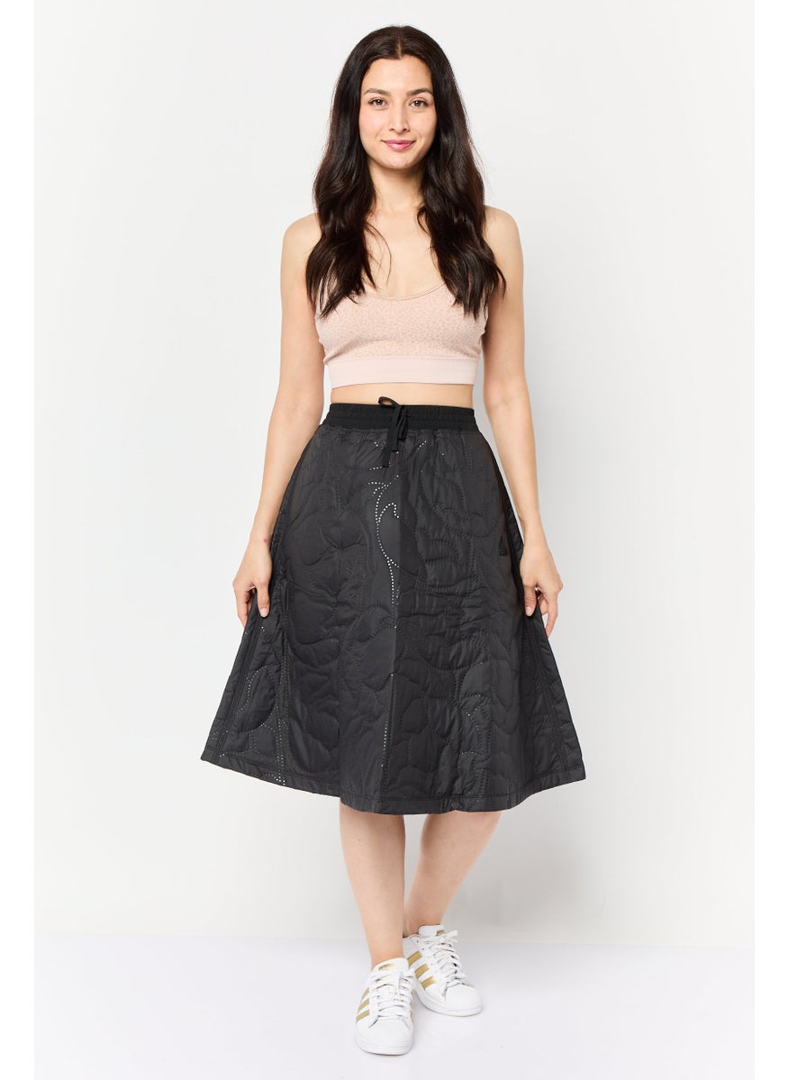 Adidas Women Sportswear Fit Outdoor Skirts, Black  - Image 2