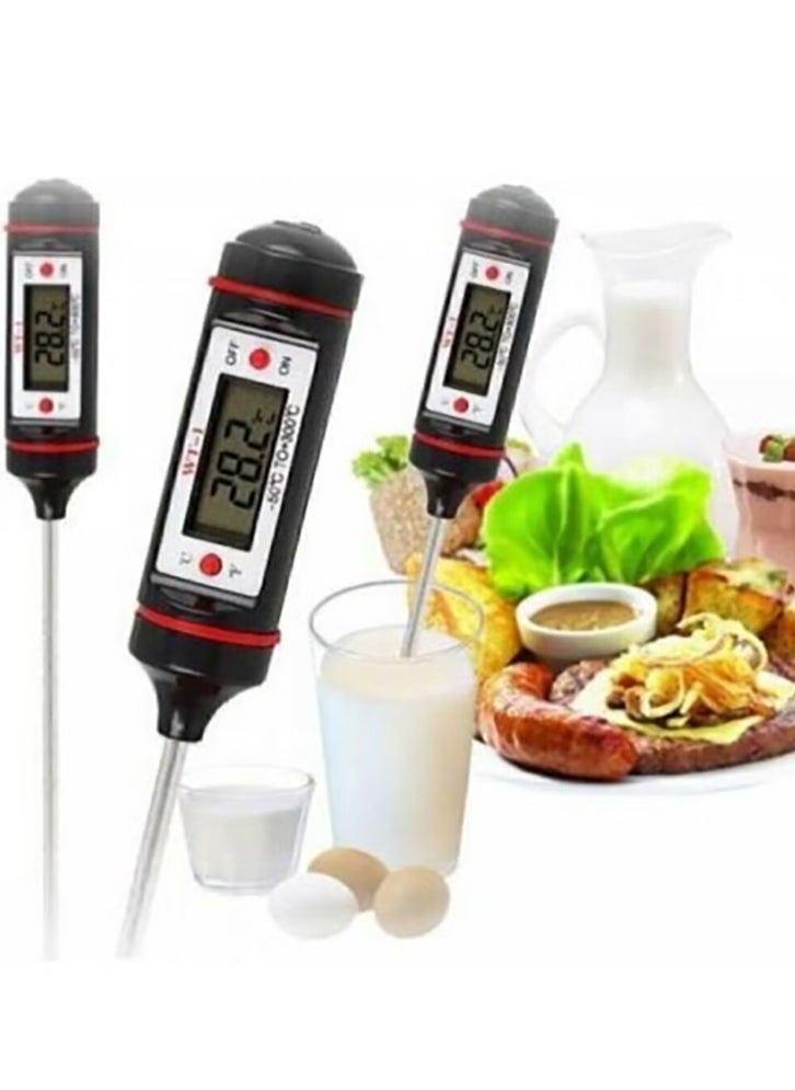 Bukela - Digital Food Thermometer Liquid Food Meat Water Milk Food Temperature Meter - Special Boxed - Image 1