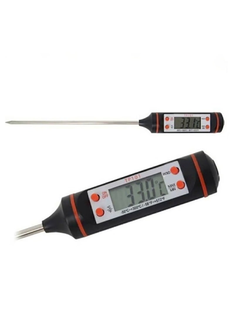 Bukela - Digital Food Thermometer Liquid Food Meat Water Milk Food Temperature Meter - Special Boxed - Image 1