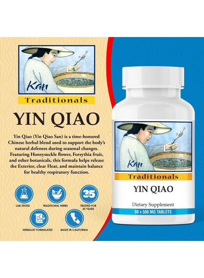 Kan Herbs Traditionals- Yin Qiao 60 tabs - Image 2