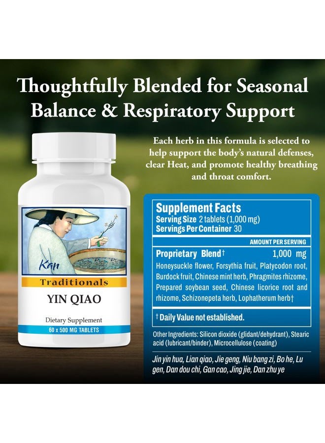 Kan Herbs Traditionals- Yin Qiao 60 tabs - Image 3