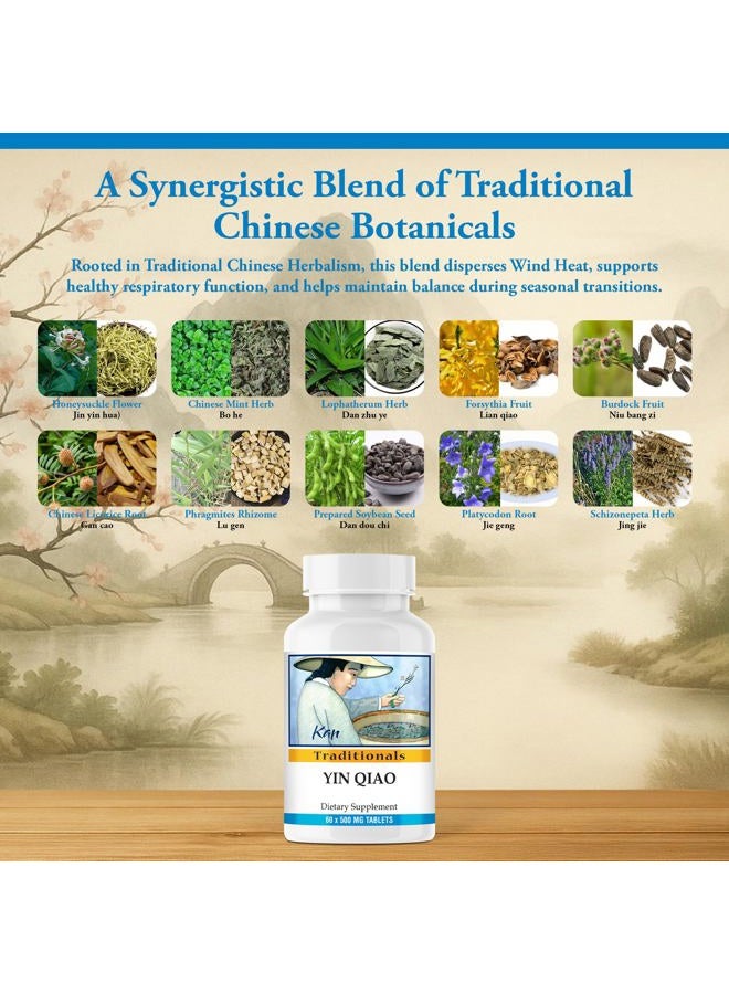 Kan Herbs Traditionals- Yin Qiao 60 tabs - Image 4