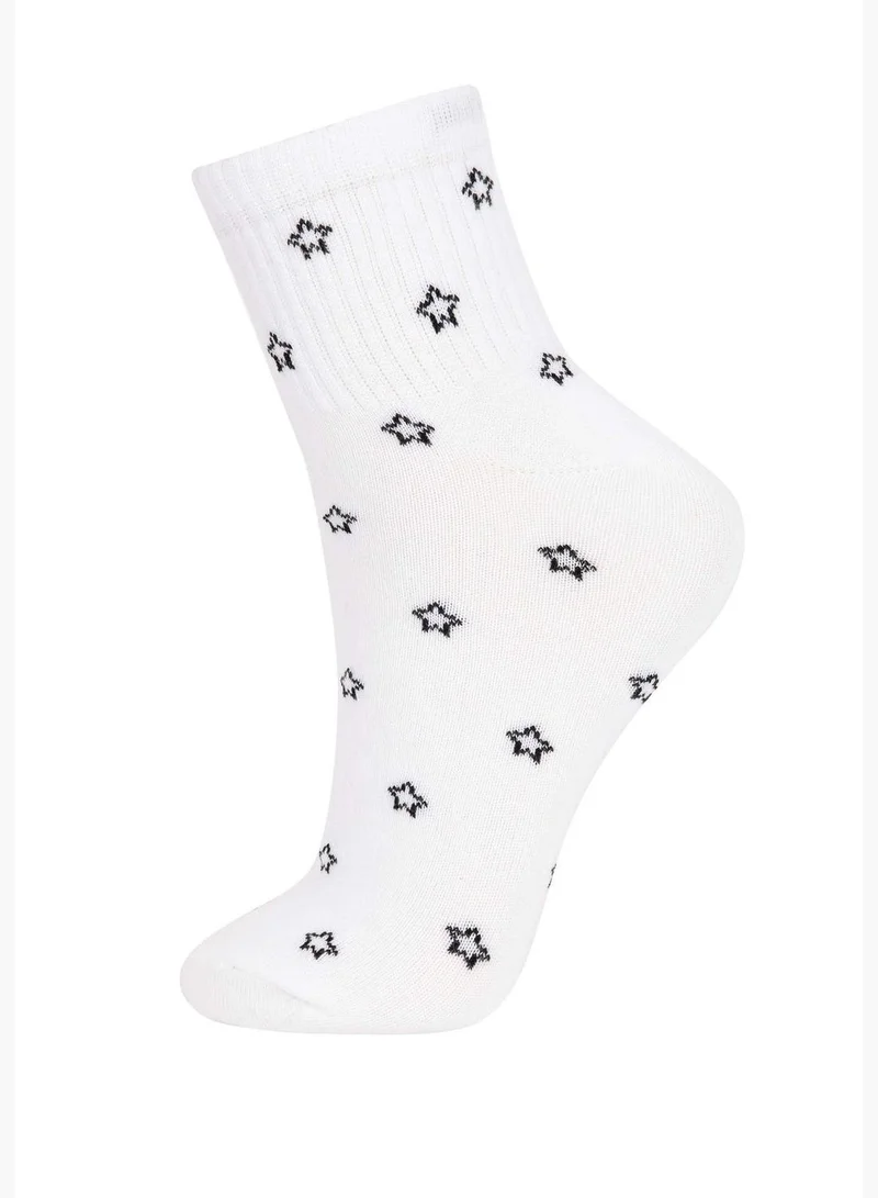 DeFacto 3 Pack Woman Mid Cut Socks