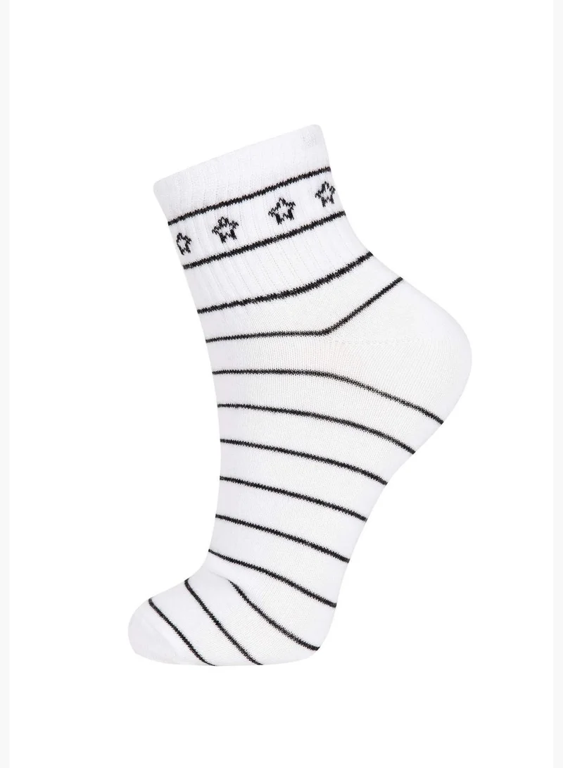 DeFacto 3 Pack Woman Mid Cut Socks