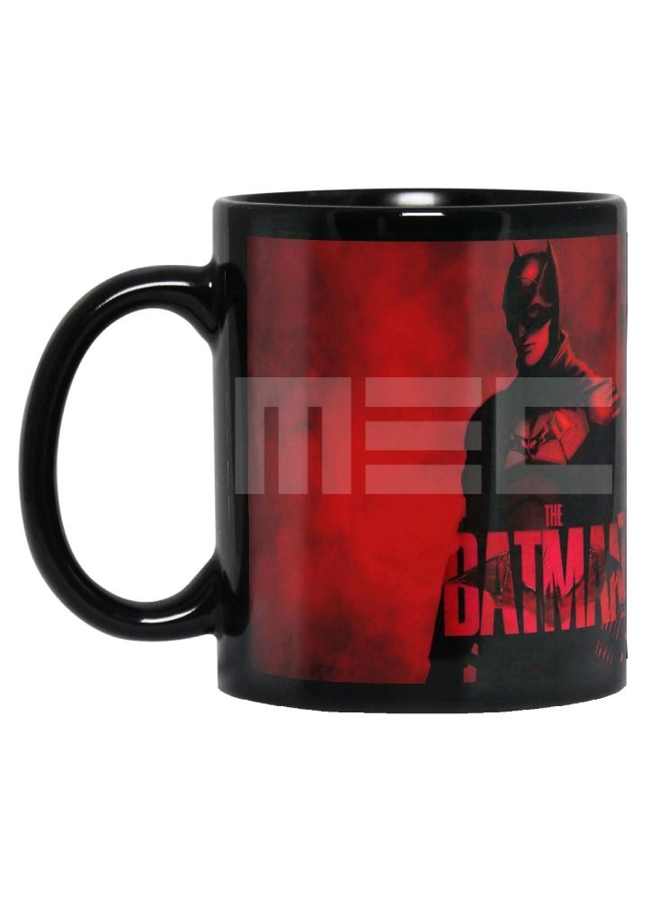 MEC The Batman Whole Wrap Around Printed Coffee Mug 11Oz Black - Image 1