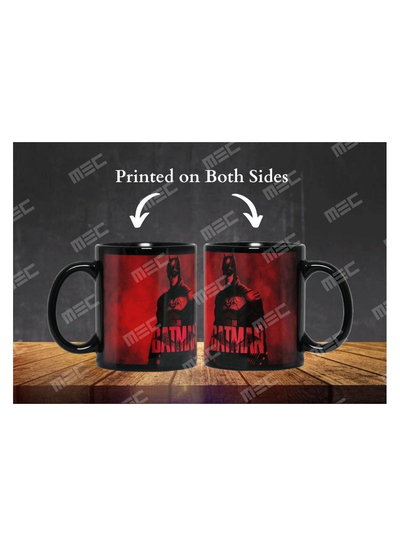 MEC The Batman Whole Wrap Around Printed Coffee Mug 11Oz Black - Image 3