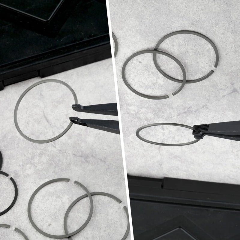 LEONTOOL 8-Inch Lock Ring Pliers Flat Snap Ring Pliers with Ring and Anti-loss Rope Special Circlip Pliers Reverse Pliers Retaining Ring Pliers Spreader Pliers for Transmission Transfer Cases - Image 4