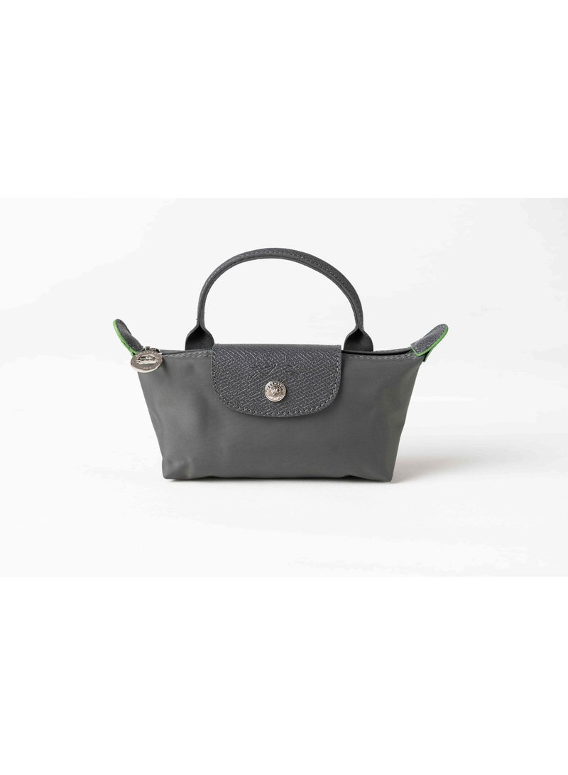 Longchamp French Longchamp Women's  fashion versatile mini makeup bag handbag shoulder bag handheld small bag Mini Graphite Grey - Image 3