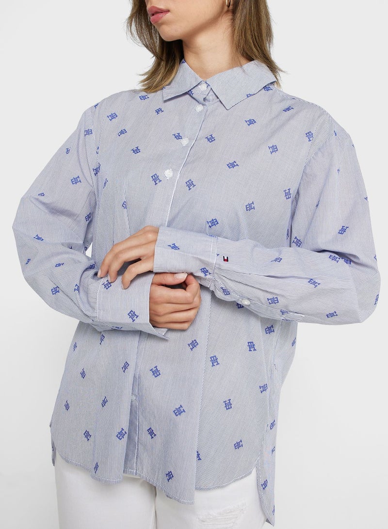 TOMMY HILFIGER Button Down Printed Shirt - Image 3
