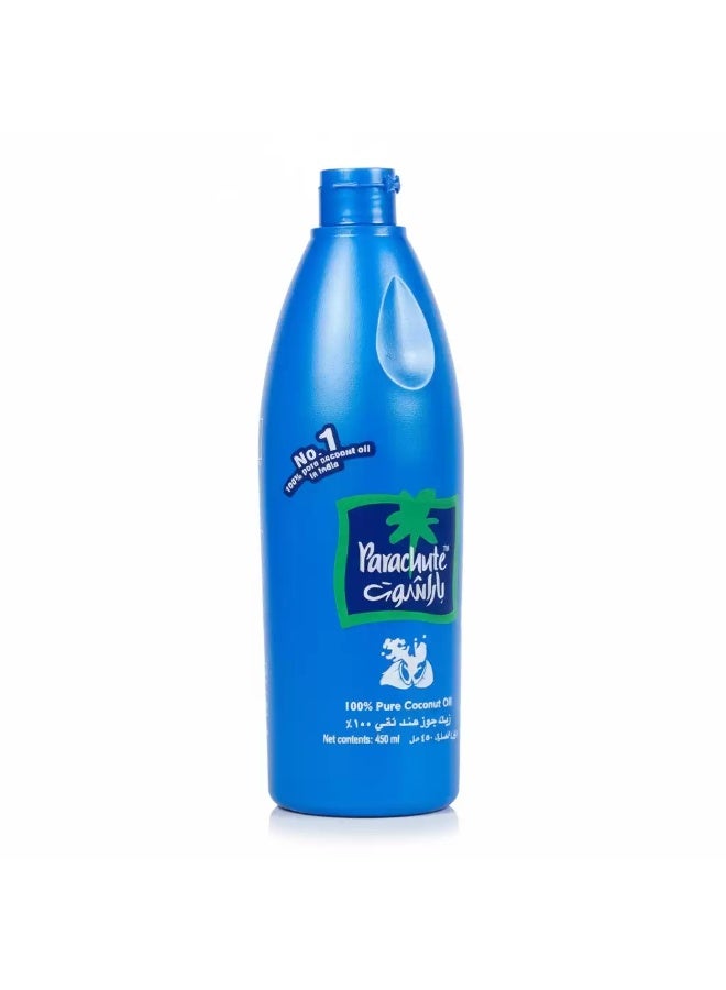 باراشوت زيت جوز الهند النقي 100% من باراشوت 450 مل - Image 2