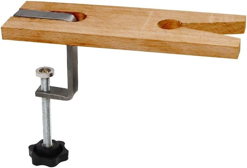 HIPOGT Bench Pin Clamp Set V-Slot for Workbench Wooden Jewelry Clamp Tool - Image 1